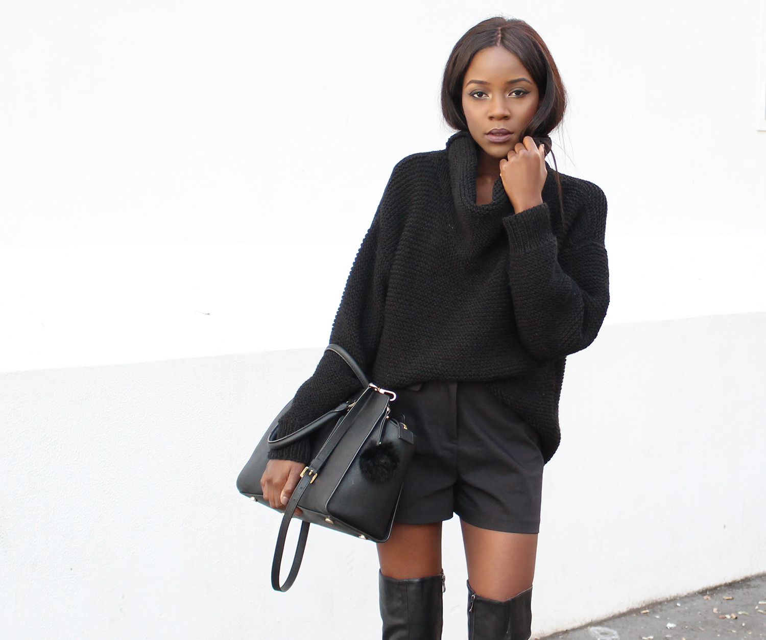 how-to-wear-shorts-in-winter