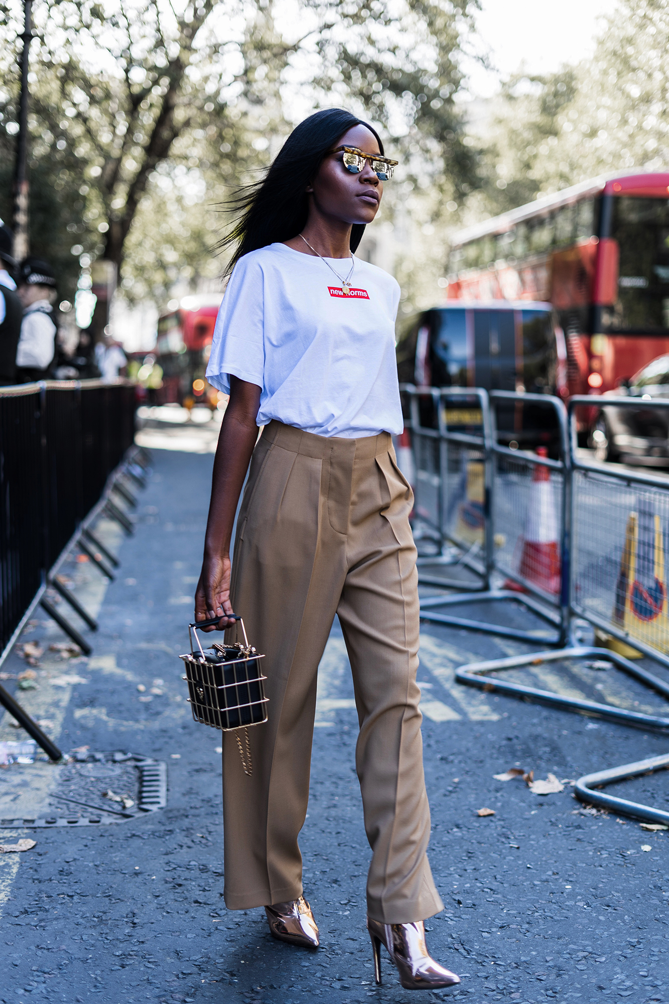 London fashion week outfit