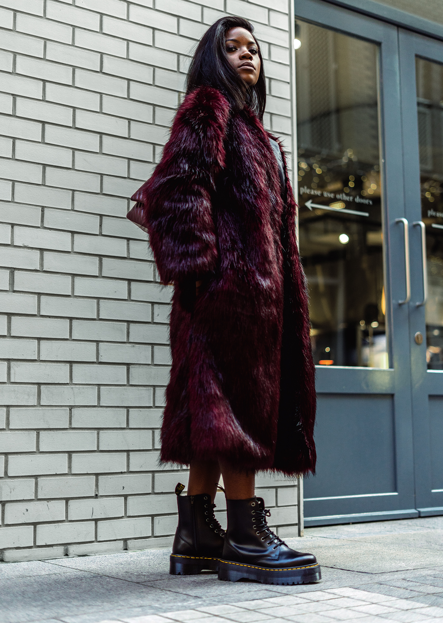 burgundy-faux-fur-coat