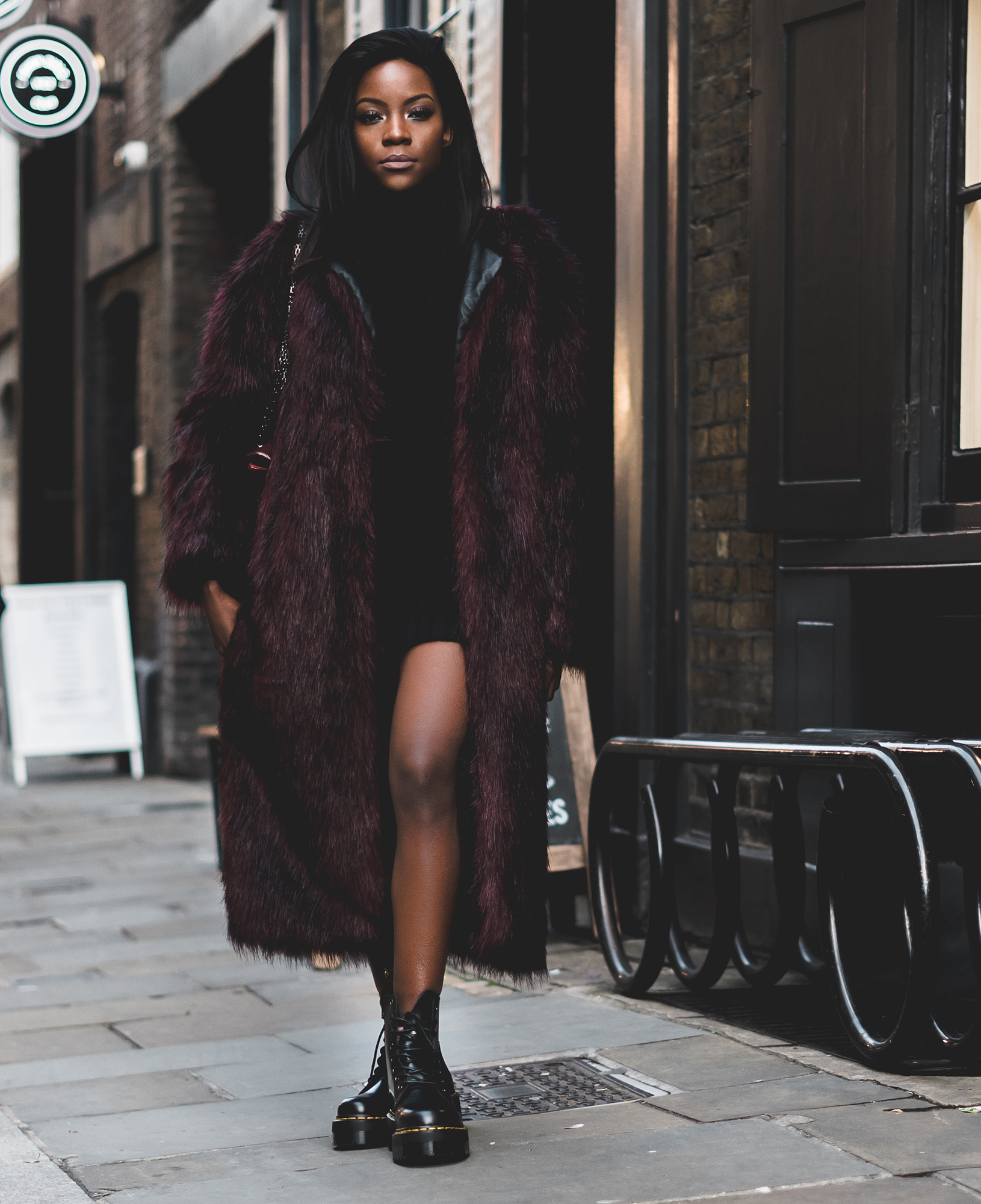 burgundy-faux-fur-coat