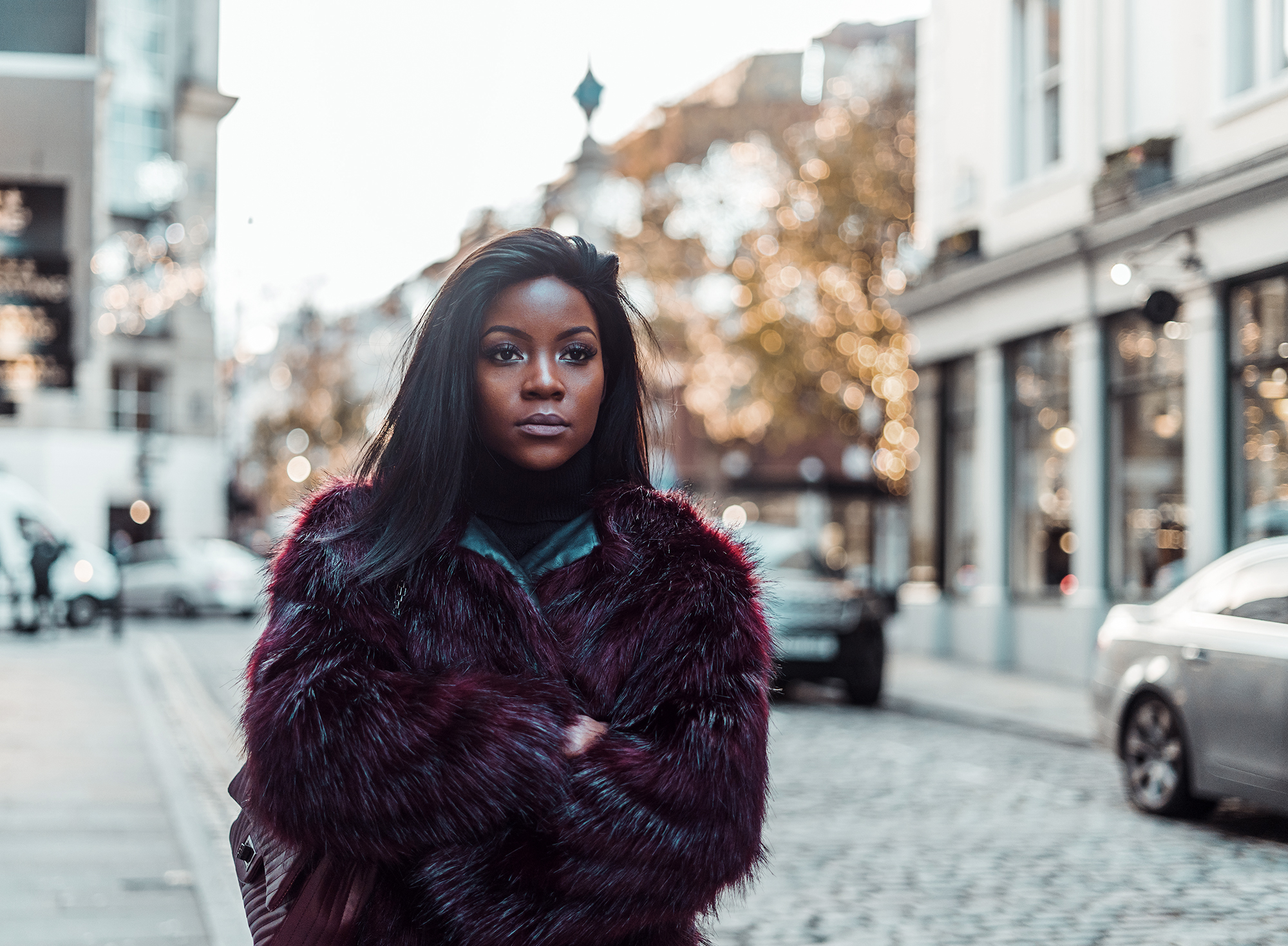 burgundy-faux-fur-coat