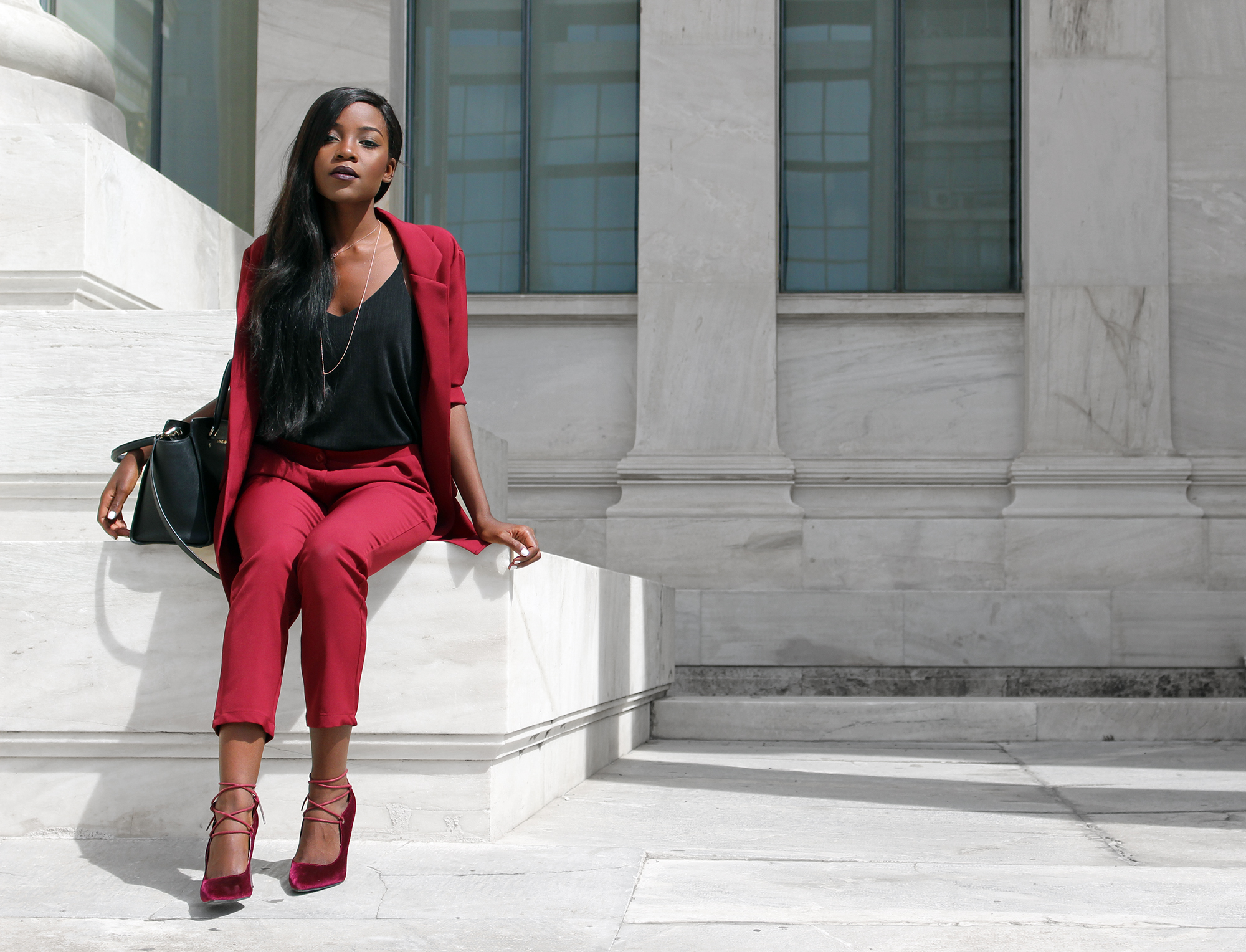 How To Make Pant Suits Look Feminine