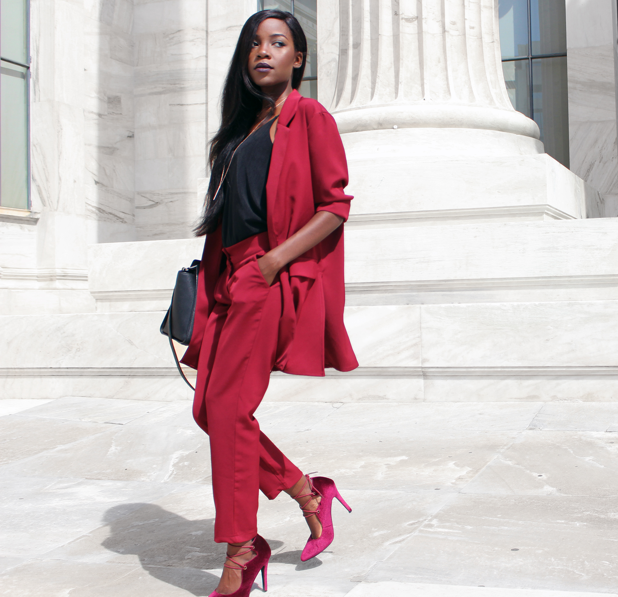 #GirlBoss | How to make pant suits more feminine – ChicGlamStyle