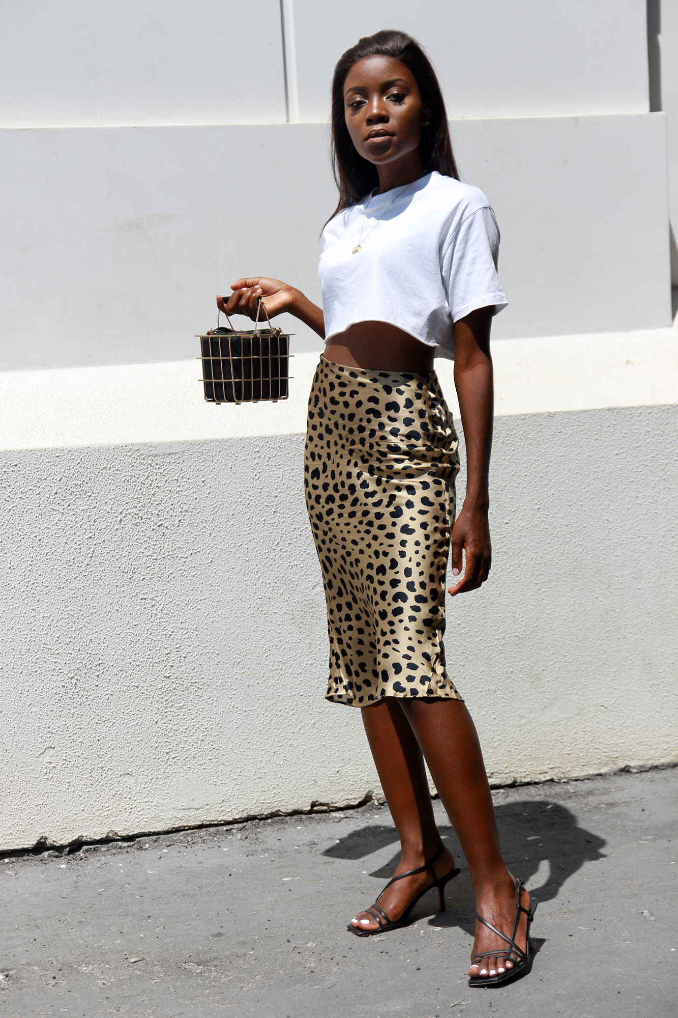 Leopard skirt outlet trend